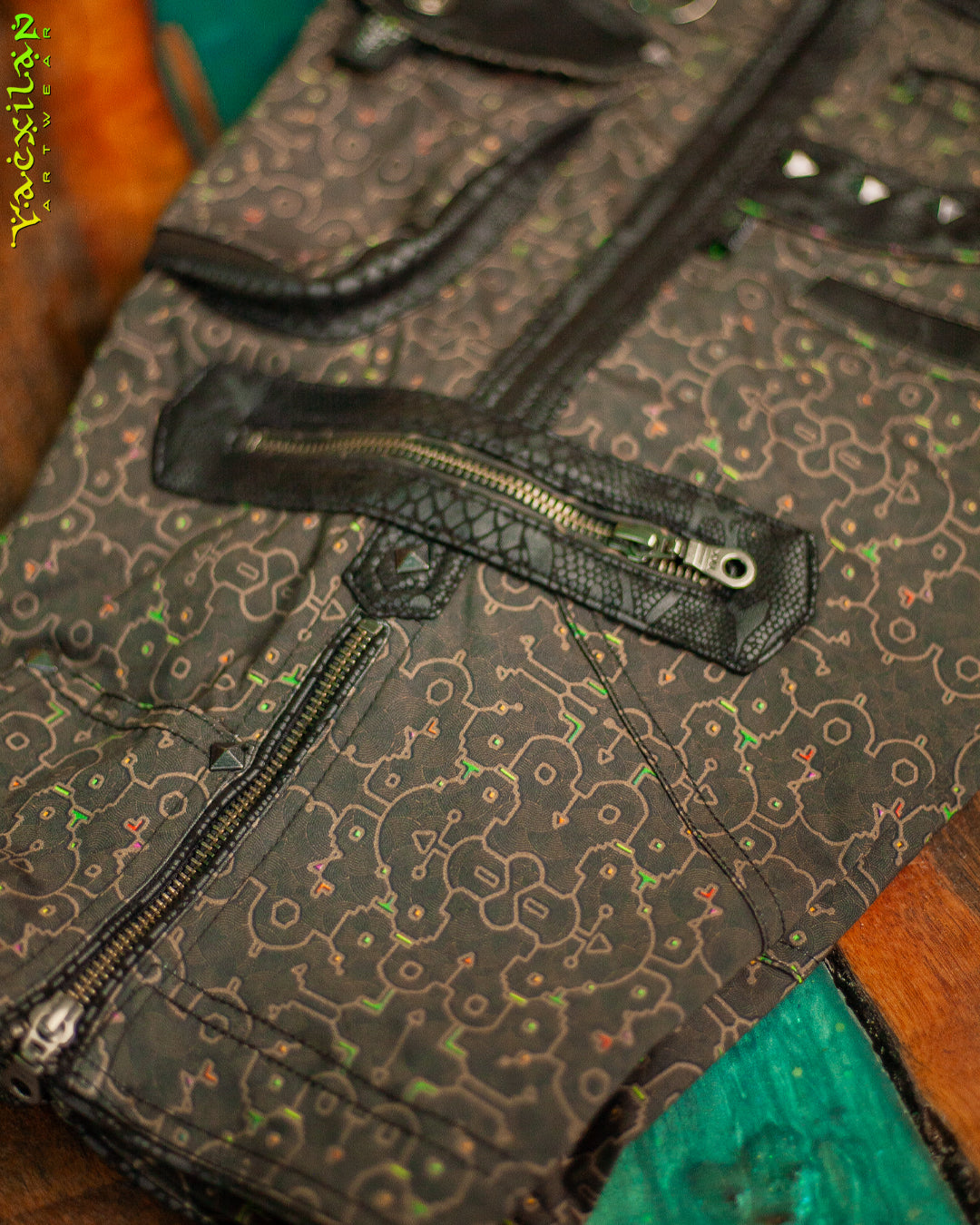 Flying Short Men / Twill Fake Leather Patches - REBIRTH OF IKARO BOA